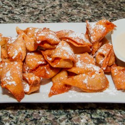 Fried Sweet Potato Pumpkin Pie