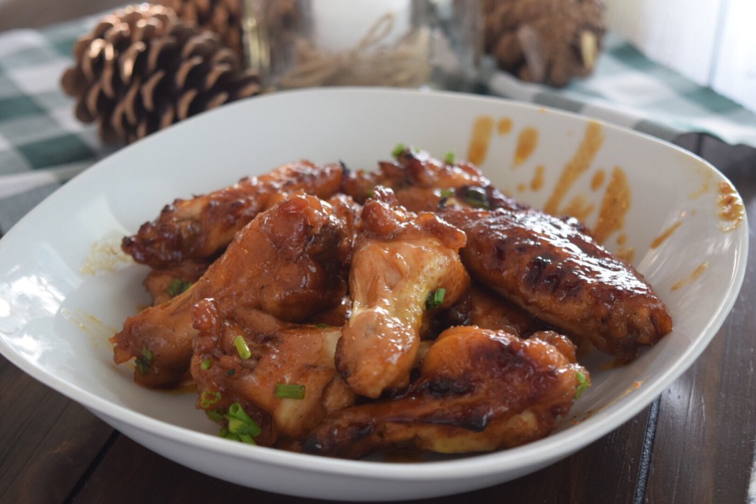 Honey garlic chicken 