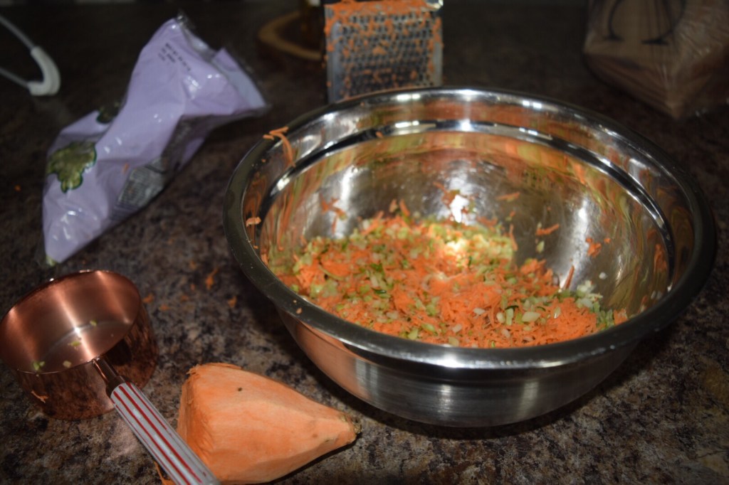 Broccoli fritter mix