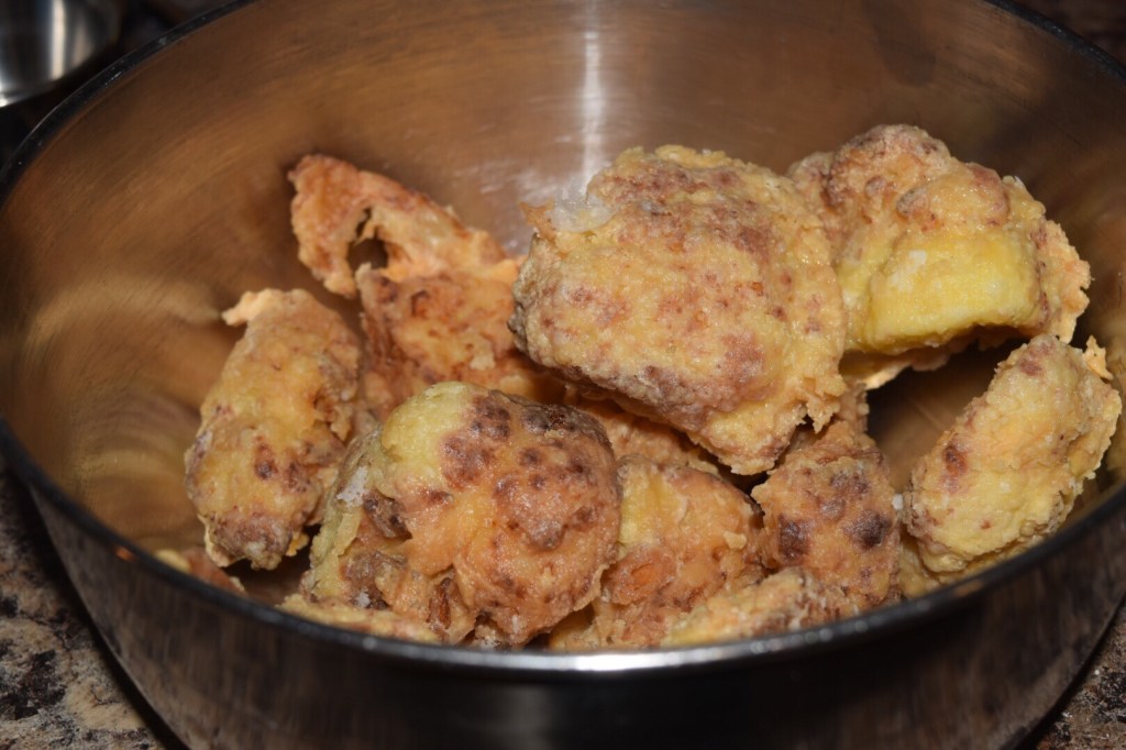 Fried cauliflower 