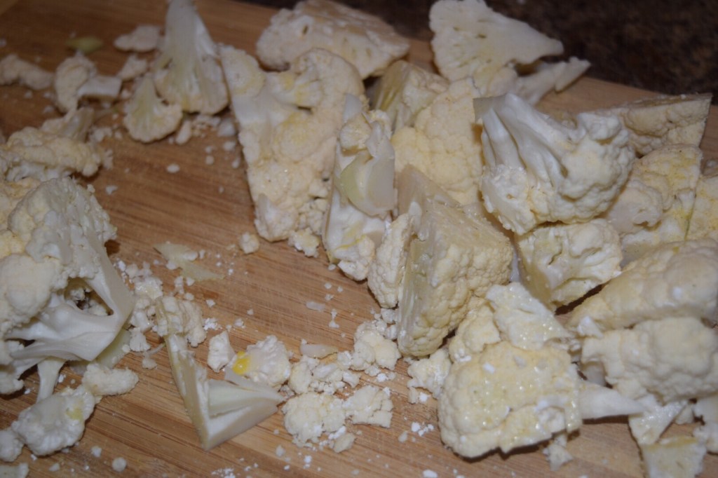 Chopped cauliflower 