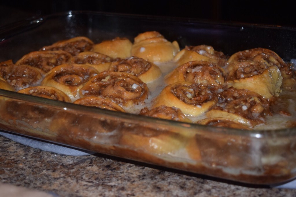 Pecan Cinnamon Roll