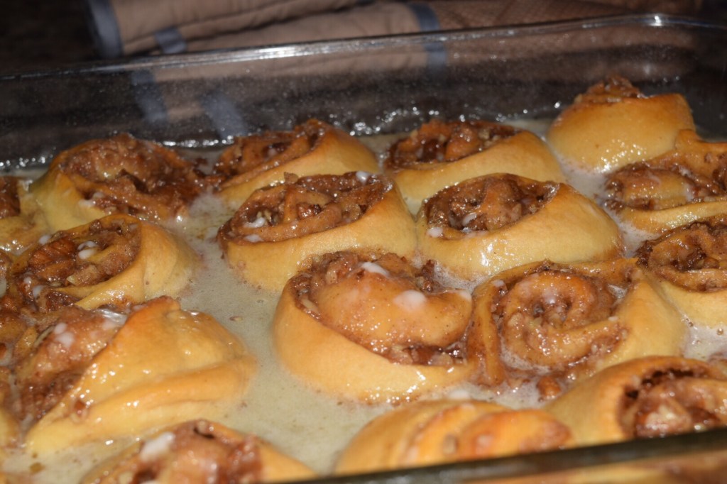Pecan Cinnamon Roll